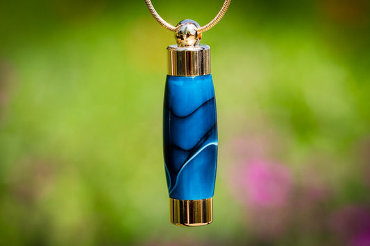 Sapphire Acrylic Keepsake Urn