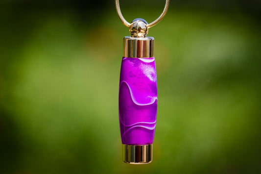 Amethyst Acrylic Keepsake Urn